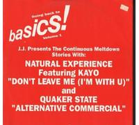 Natural Experience - Don't leave me (I'm with you, UK, 1990) [Vinyl Single]