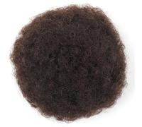 Natural Extensiones de cola de caballo de cabello humano rizado Afro Puff for mujer, corto, con cordón, recogido, suave, fácil de usar Aspecto perfecto(2)