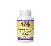 Natural Factors Coenzyme Q10 100 % Natural (60 Cápsula blanda)