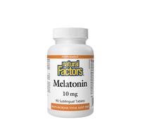 Natural Factors Melatonin 10 mg (90 Tableta, Menta)