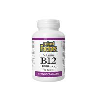Natural Factors Vitamina B12 1000 mcg (90 comprimidos)