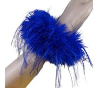 Natural Feathered Scrunchies Gentle on Scalp Soft Hair Accessories Easy Maintenance Feathered Cuffs for Comfortable Wear Everyday Feather Hair Fashion