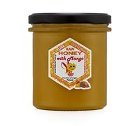 Natural Food - Miel con adición de fruta liofilizada de mango - Ideal para postres, tés aromatizados y productos horneados - Rico en aroma y sabor natural - 430 g - alimentación natural, saludable