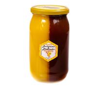 Natural Food - Miel cruda, natural y sin aditivos - Sin filtrar, sin calefacción, miel pura y sin procesar - Sabor auténtico - 2 en 1 miel de trigo sarraceno y miel de diente de león - 1,1 kg