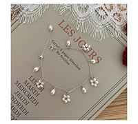 Natural Freshwater Pearl for Women 925 Jewelry Wedding White 18cm