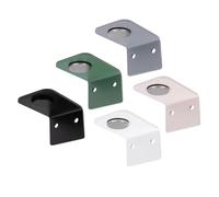 Natural Goods Berlin KLEAN Soporte para Jabón con Imán | Bandeja de Jabón para Pegar O Taladrar | 2X Anclajes de Jabón como Soporte Magnético | Inoxidable y Recubierto en Polvo | Soporte en Negro