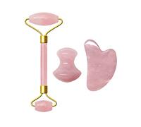 Natural Gouache Scraper Jade Roller Rose Quartz Massage Roller Gouache Scraper Pink Crystal Facial Scraper Jade Facial Roller,Type F