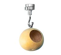 Natural Gourd Enclosure, Magnetic Spider Habitat 1.57-1.97in, Handcrafted Enclosure, Easy Access, Safe Environment for Jumping Spiders, Installation, Sufficient Space