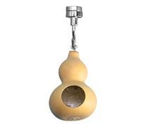 Natural Gourd Enclosure, Magnetic Spider Habitat 1.57-1.97in, Handcrafted Enclosure, Easy Access, Safe Environment for Jumping Spiders, Installation, Sufficient Space