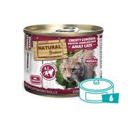 Natural Greatness Diet Lata Control De Peso Para Gatos 200Gr 6 Latas De 200 Gr
