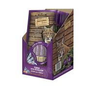 Natural Greatness Snack Cremoso Atún con Vieira para Gatos 10 x 4 x 14 gr