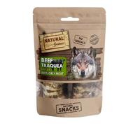 Natural Greatness Snack Deshidratado Tráquea Grande de Ternera para Perros 12 x 100 gr
