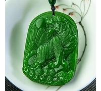 Natural Green Hand Talled Tiger Jade Fashion Fashion Boutique para Hombres Tiger Collar Accesorios de Regalos