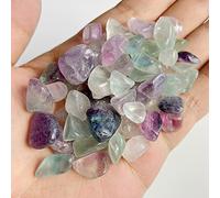 Natural Green Stone Chips No Hole Beads 6-9MM Prehnitese Crystal Gem Irregular Stone For Fish Tank Bonsai Unakit,21 Fluorite,100G