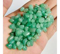 Natural Green Stone Chips No Hole Beads 6-9MM Prehnitese Crystal Gem Irregular Stone For Fish Tank Bonsai Unakit,28 Aventurine,50G