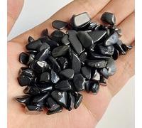 Natural Green Stone Chips No Hole Beads 6-9MM Prehnitese Crystal Gem Irregular Stone For Fish Tank Bonsai Unakit,39 Obsidian,100G