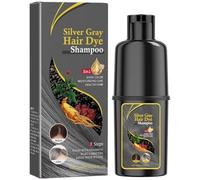 Natural Hair Dye Shampoo - Multifunctional Plant Cream, Gray Coverage Color with Charm, Long-Lasting Formula with Style, Gentle Hair Care Accent, Beauty Supplies for Women, Men, Salon, Home