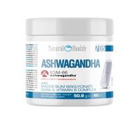 NATURAL HEALTH ASWHAGANDHA KSM-66 60 CAP - TALLAS: ÚNICA, Color: ÚNICO