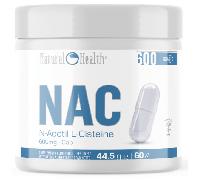 Natural Health NAC 600mg 60 Cápsulas
