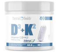 Natural Health Vitamin D3 4000ui + K2 90 Cápsulas