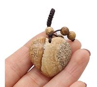 Natural Heart Stone Keychain Crystal Rose Quartz Agate Aventurine Opal Key Chain For DIY Women Hanging Jewelry Accessories Gifts,Picture Stone,30x30mm