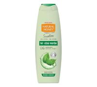 Natural Honey, Gel de Ducha de Té Verde con Propiedades Antioxidantes y Energizantes, con Hydradermal Complex para una Piel Hidratada y Revitalizada, Refrescante y Protector, Línea Sensations, 650 ml