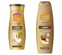 Natural Honey Loción corporal Argán 400 ml +Gel Corporal Argán 650 ml