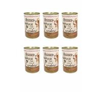 Natural Impulse Dog Comida Húmeda para Perros con Cordero - Pack de 6 Latas x 400g - Sin Cereales - Alta Palatabilidad - Grain Free