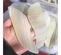 Natural Jade Gouache Raspador Masajeador Facial Guasha Board Facial Body Spa Piedra Herramientas De Masaje 2pcs,Hoja