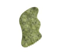 Natural Jade Scraper Estiramiento Facial Piel Eliminación De Arrugas Meridianos Masaje Relax Belleza Cuello Cuidado De La Salud Herramienta Negro,Verde