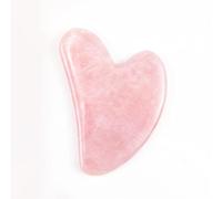 Natural Jade Stone Gouache Scraper Gua Sha Tools Crystal Mineral Skin Beauty Massage Tool,Pink Guasha