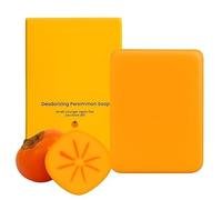 Natural Japanese Persimmon Soap, Deodorizing Body Soap for Body Odor, Persimmon Soap for Senior,Gentle & Nourishing Cleansing for All Skin Types (1 pcs)