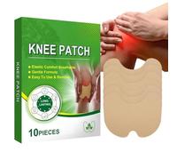 Natural Knee Relief Patch - Soothing Patches, 10 Piece Extra Strength with Heat Feature, Material Patch with Long Lasting Effect, Relief Category with Area Use