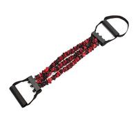 Natural Latex 3-Hole Resistance Stretcher, Chest Expander Stretch Bands for Men, Highly Elastic, Tear-Resistant Fitness Bands Help Promote Full-Body Training (Red*1 pcs)