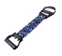 Natural Latex 3-Hole Resistance Stretcher, Chest Expander Stretch Bands for Men, Highly Elastic, Tear-Resistant Fitness Bands Help Promote Full-Body Training (Blue*1 pcs)