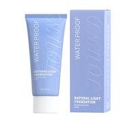 Natural Liquid Foundation - 60ml Face Makeup | Full Coverage Waterproof Concealer For Oily & Sensitive Skin, Moisturizing Oil Control Facial Cosmetics For Daily Travel Performance