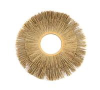 NATURAL LIVING Espejo Eclipse Hierba Marina D90CM