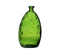 NATURAL LIVING LOU Jarron Esmeralda 3,4L EN Vidrio Reciclado D17CM X H30CM
