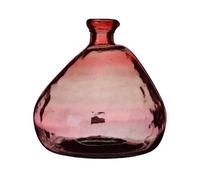 NATURAL LIVING Mila 10L Rubi Vase IN Recycled Glass D33CM X H33CM