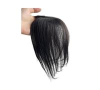 Natural Looking Hair Bangs Clip-In Fringe for Wome Flequillo de cabello humano Natural for mujer, flequillo lateral, parte media 3D, extensiones con Clip, postizos invisibles Ideal for Cosplay and Dai