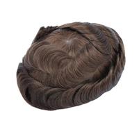 Natural Looking Hairpiece for Men, Peluca de cabello humano Remy de 0,03 mm for hombre, prótesis capilar, cabello humano natural, prótesis capilar masculina, Invisible & Breathable Hair Toupee For Me