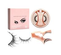 Natural Magnetic Lashes, 6D Cluster Eyelash Set, Medium Size Lashes with Applicator Tool, Durable Beauty Accessory, Makeup Lasheses with Lightweight Design, Eye for Women and Beginners
