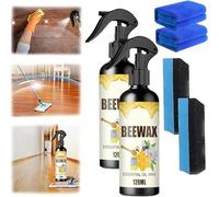 Natural Micro-Molecularized Beeswax Spray,2024 New Bees Wax Furniture Polish And Cleane,Beeswax Furniture Polish,Molecularized Beeswax Spray Cleaner & Restorer for Househld Mold (2 Pcs)
