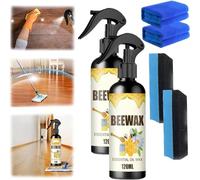 Natural Micro-Molecularized Beeswax Spray,Furniture Polish Spray,Molecularized Beeswax Spray,Beeswax Furniture Polish Spray,Bees Wax Spray for wood Floors and Furniture (2 pcs)