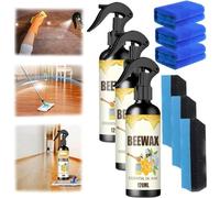 Natural Micro-Molecularized Beeswax Spray,Furniture Polish Spray,Molecularized Beeswax Spray,Beeswax Furniture Polish Spray,Bees Wax Spray for wood Floors and Furniture (3 pcs)