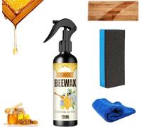 Natural Micro-Molecularized Beeswax Spray,Furniture Polish Spray,Molecularized Beeswax Spray,Beeswax Furniture Polish Spray,Bees Wax Spray for wood Floors and Furniture (1 pcs)
