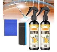 Natural Micro-Molecularized Beeswax Spray, Natural Beeswax Furniture Polish, Bees Wax Furniture Polish And Cleaner, Beeswax Furniture Polish, Original Beeswax Furniture Polish. (2 PCS)