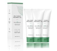 Natural Nail Fungus Treatment Gel Infused with Nail Growth Serum - Gentle Yet Gel for Sensitive Skin & Nail Beds (3Pcs)