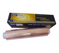 NATUR'AL PACKAGING Bobina de film transparente (profesional, 45 cm x 300 m, sistema ZIPcut)