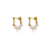 Natural Pearl Women's Fashion Elegant Wedding Party Jewelry High-End Earrings